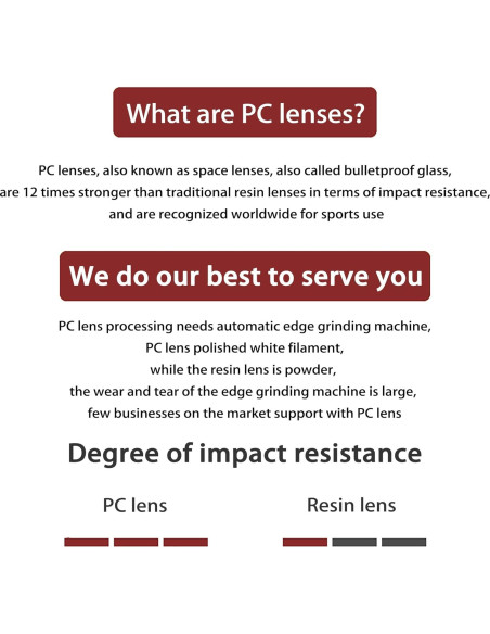 Gafas deportivas SooGree con protección ocular y anti-vaho