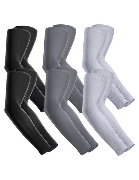 Mangas para brazos Fivali UPF 50 - 6 pares unisex