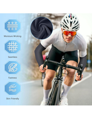 Mangas para brazos Fivali UPF 50 - 6 pares unisex