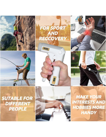 Entrenador de Fuerza de Agarre JGM WL11 Ajustable 5-60 kg