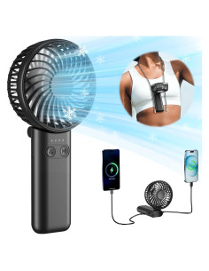 Ventilador de Mano Portátil HandFan 5200mAh 5 Velocidades