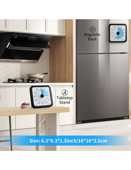 Temporizador Visual de Cuenta Regresiva Yunbaoit 16cm 60min