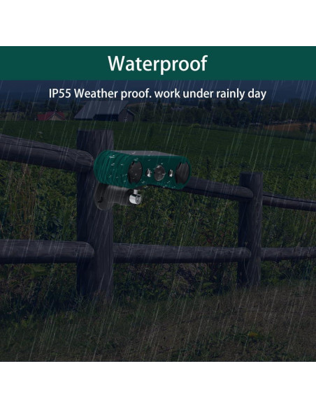 Alarma de Movimiento Solar ROYELLE MS-02 130dB con Luz Estroboscópica