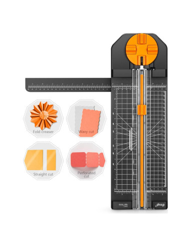 Cortadora de Papel Ecraft 4-en-1 Multifuncional 31 cm