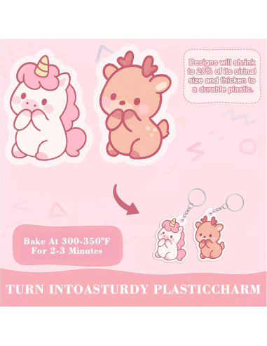 30 Hojas de Plástico Retráctil QDBNW 14.8x10.5 cm para Manualidades