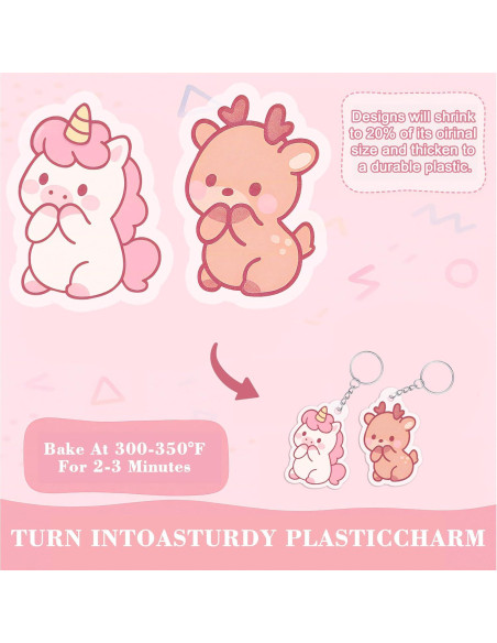 30 Hojas de Plástico Retráctil QDBNW 14.8x10.5 cm para Manualidades