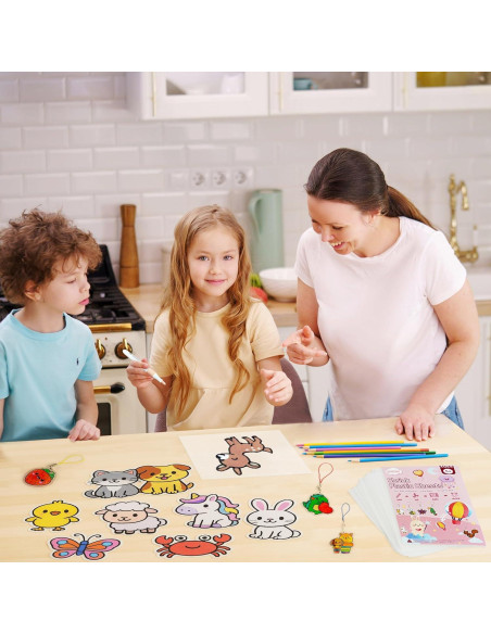 30 Hojas de Plástico Retráctil QDBNW 14.8x10.5 cm para Manualidades