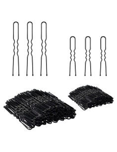 Horquillas para Cabello IKOCO 100Pcs 5.08cm y 6.99cm Negro