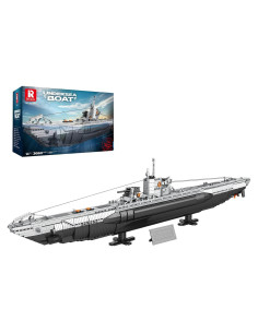 Set de Construcción Submarino U-Boat Reobrix 33050 3624 Piezas
