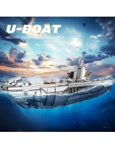Set de Construcción Submarino U-Boat Reobrix 33050 3624 Piezas 2