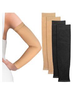 Mangas de Compresión Vicenpal para Cubrir Tatuajes - 2 Pares