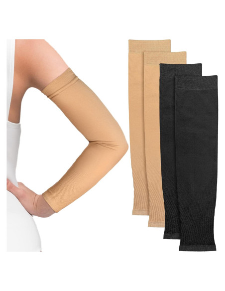 Mangas de Compresión Vicenpal para Cubrir Tatuajes - 2 Pares