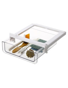 Organizador Cajón Bajo Estante Vacane 28.5x10.9 cm Transparente