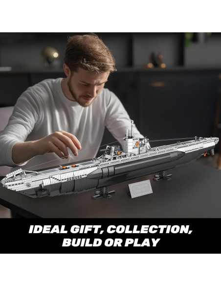 Set de Construcción Submarino U-Boat Reobrix 33050 3624 Piezas