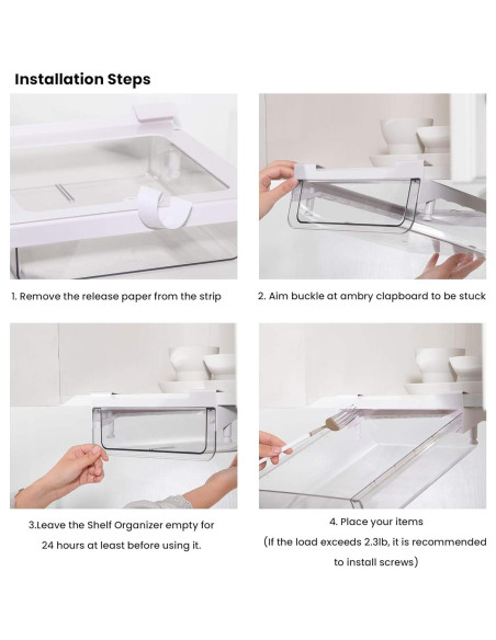 Organizador Cajón Bajo Estante Vacane 28.5x10.9 cm Transparente Organizador Cajón Bajo Estante Vacane 28.5x10.9 cm Transparente