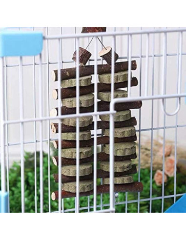 Juguetes de Masticar para Conejos Kathson - Madera de Manzana 1 Unidad