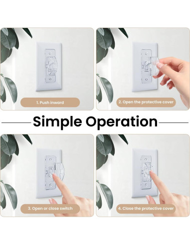 Cubierta de Interruptor de Luz Roxiuc a Prueba de Niños 1pc