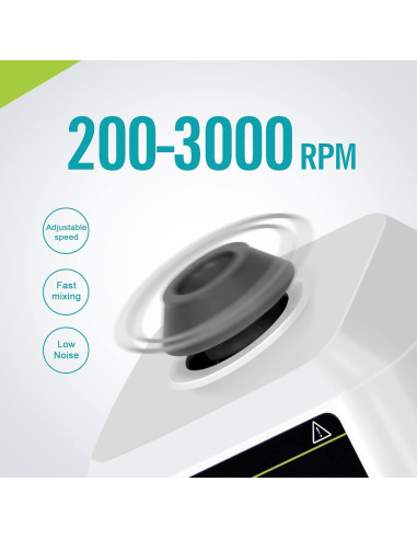 Mezclador Vortex LACHOI AB-7001 200-3000rpm 4.5mm Silicona