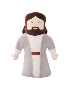 Muñeca de Peluche Jesús 50 cm - Juguete Religioso Decorativo