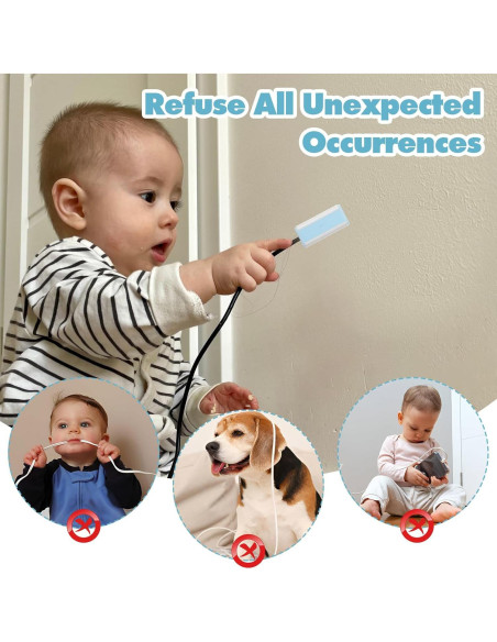 10 Protectores de Cables USB a Prueba de Bebés - PVC