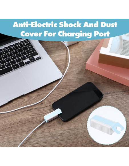 10 Protectores de Cables USB a Prueba de Bebés - PVC