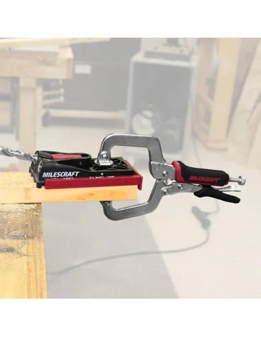 Abrazadera de Cara Premium Milescraft 5cm Ajustable Metal