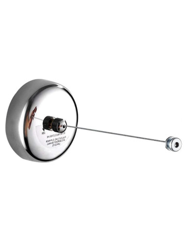 Cuerda Retráctil de Ropa BESy Acero Inoxidable 2.8m Cromado