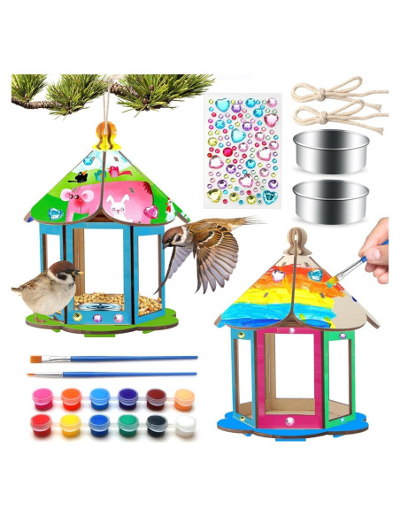 Kit de Manualidades Col-Pary para Comedero de Aves DIY - 2 Piezas