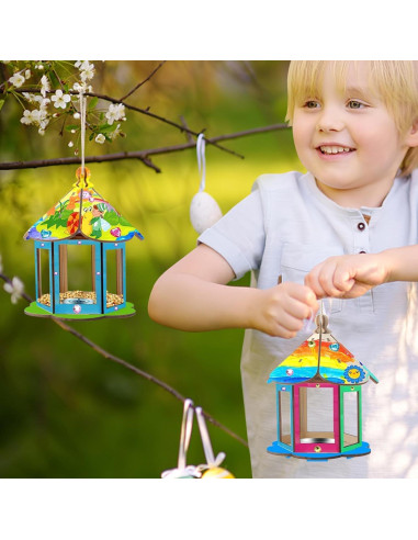 Kit de Manualidades Col-Pary para Comedero de Aves DIY - 2 Piezas