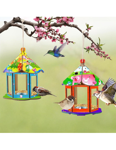 Kit de Manualidades Col-Pary para Comedero de Aves DIY - 2 Piezas