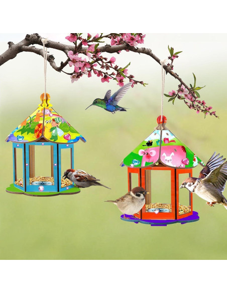Kit de Manualidades Col-Pary para Comedero de Aves DIY - 2 Piezas