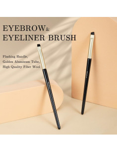 Juego de Pinceles de Delineador y Cejas BAZNY 2 Pcs 2