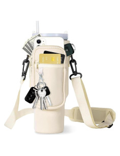 Soporte para Botella de Agua HUAOUNUO 40 oz Neopreno Ajustable