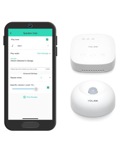Kit de Seguridad Hogar Inteligente YoLink con SpeakerHub y Sensor
