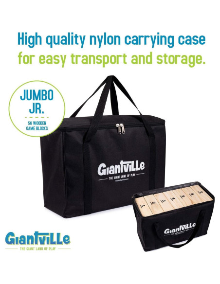 Juego de Bloques de Madera Giantville Tumbling Timber 56 Piezas