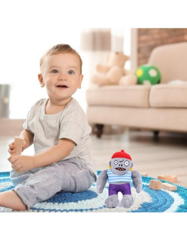 Muñeco de Peluche PVZ Gargantuar Pirata Zombie BASHERISE 12cm