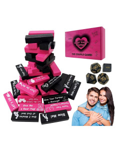 Juego de Apilamiento Lust Tower Tsinlan.ayn para Parejas Adultas