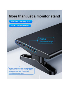 Soporte Elevador para Monitor NIFBANG con Hub USB C Ajustable 2