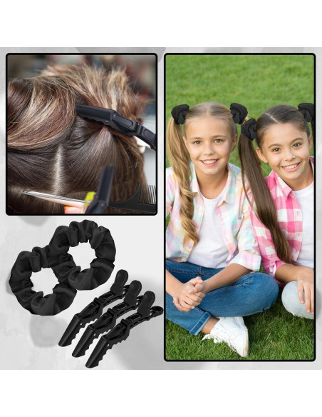 Juego de Cepillos para Cabello ProSuites 15 Pcs Negro