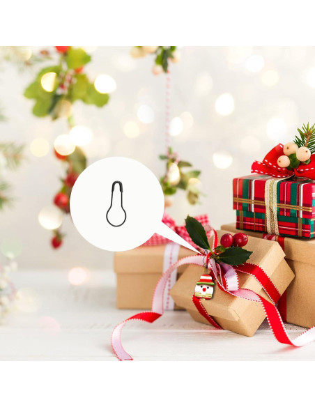 120 Alfileres de Seguridad Negros 22mm Keepsweat para Costura