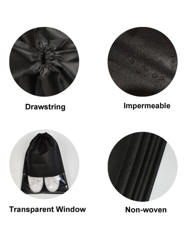 8 Bolsas de Viaje para Zapatos Mezeic - Organizador Unisex