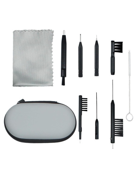 Kit de Limpieza de Audífonos IAXSEE 10 Piezas Multifuncional