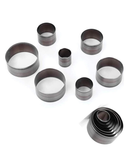 Juego de Troqueles de Corte de Cuero 7 Piezas Jiayouxile