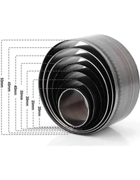 Juego de Troqueles de Corte de Cuero 7 Piezas Jiayouxile