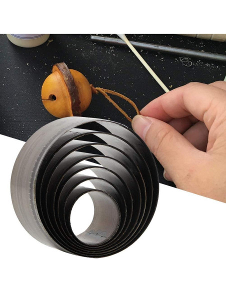 Juego de Troqueles de Corte de Cuero 7 Piezas Jiayouxile