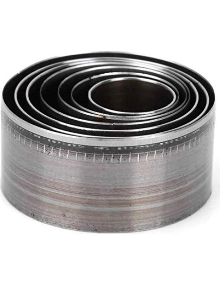 Juego de Troqueles de Corte de Cuero 7 Piezas Jiayouxile