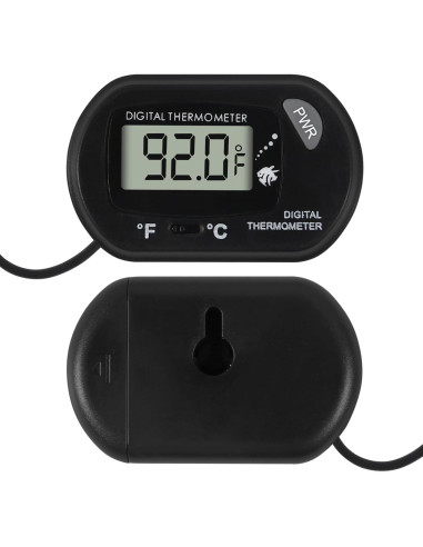 10 Termómetros Digitales de Agua DORHEA para Acuario y Terrario