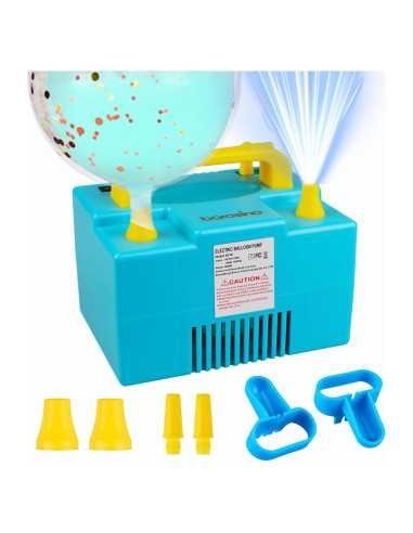 Bomba de Aire Eléctrica Borosino 1000W para Globos Doble Capa