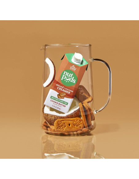 Crema No Láctea Endulzada Nutpods Sabor Galleta 3x11.2oz