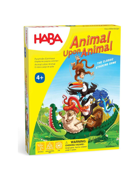 Juego de Apilamiento Animal Sobre Animal HABA - 29 Piezas